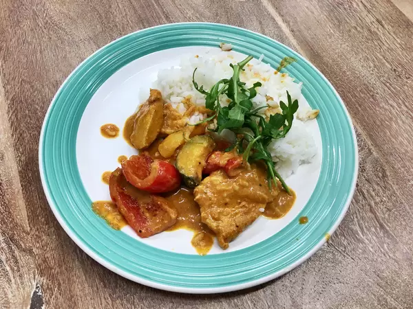 Chicken Tandoori mit Reis