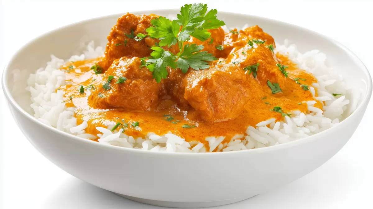 Chicken Tikka Masala mit aromatischem Basmatireis