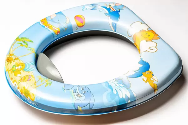 Child seat adapter for toilet on a white background (Flip 2020)