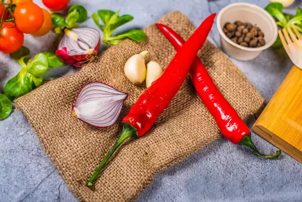 Chilli pepper Close up