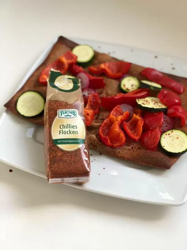 Chillies Flocken von Fuchs