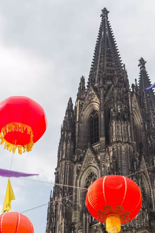 Chinafest 2017 vor dem Kölner Dom