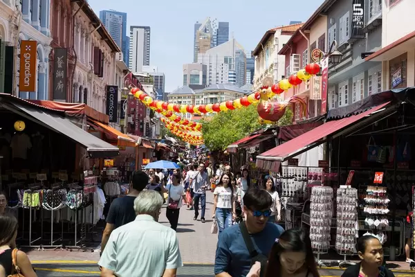 Chinatown in Singapur