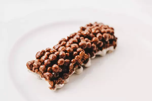 Chocolate bar.Dessert on white background.