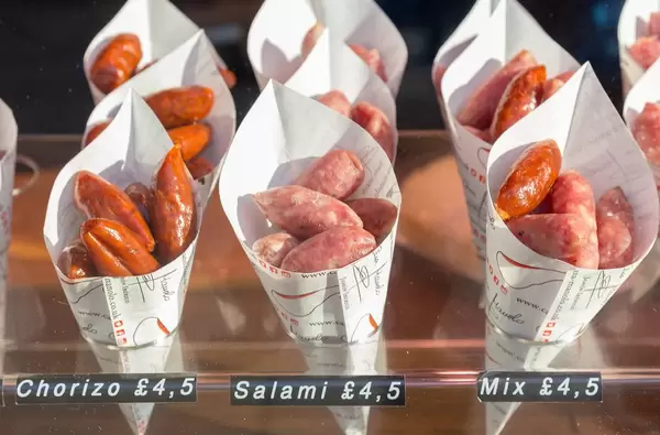 Chorizo and Salami snack sausages