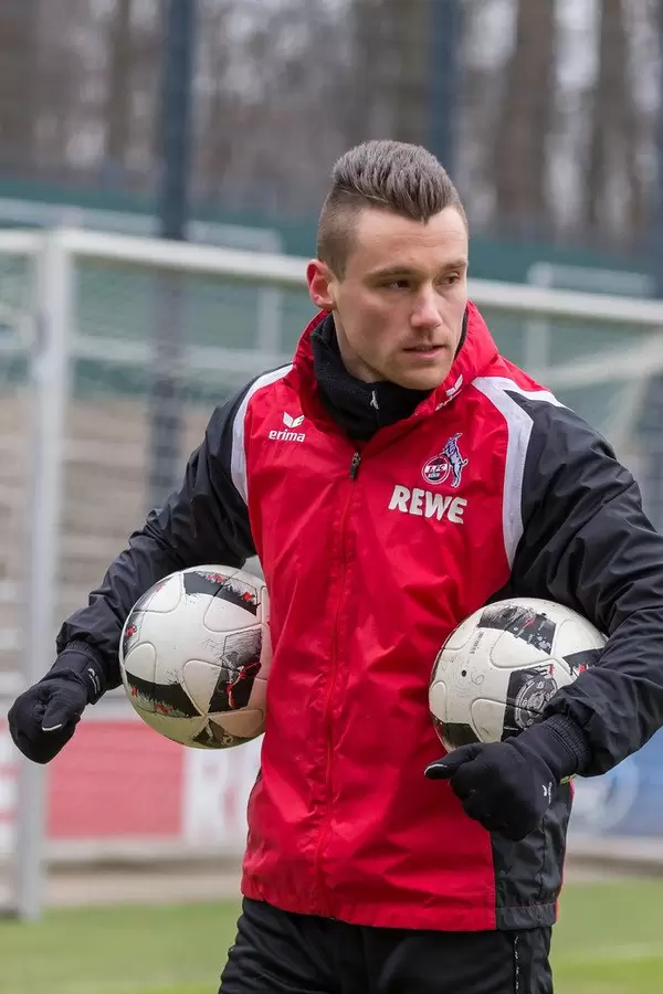 Christian Clemens nach dem Training
