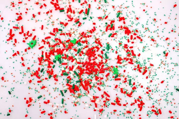 Christmas Confetti Background