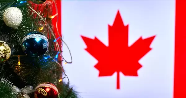 Christmas holidays in Canada