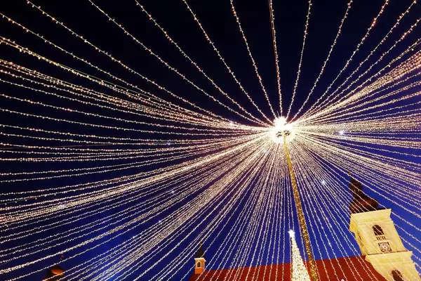 Christmas lights at Christmas fair (Flip 2019)