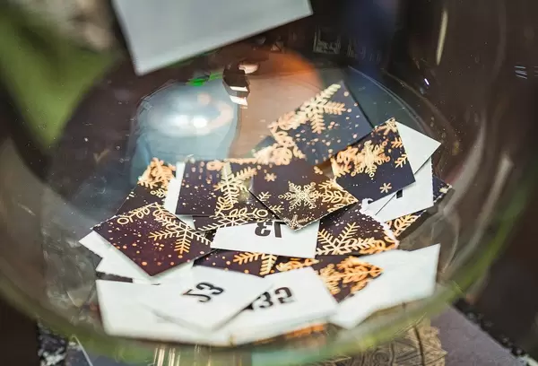 Christmas Lottery Tickets With Numbers (Flip 2019)