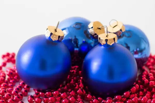 Christmas ornaments ready for tree