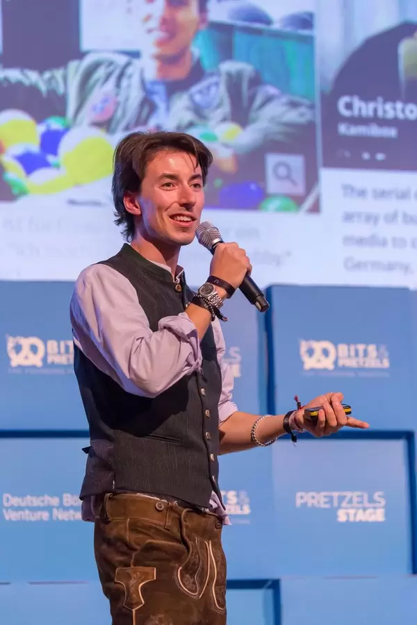 Christopher Obereder - Forbes at the Bits & Pretzels Festival 2018