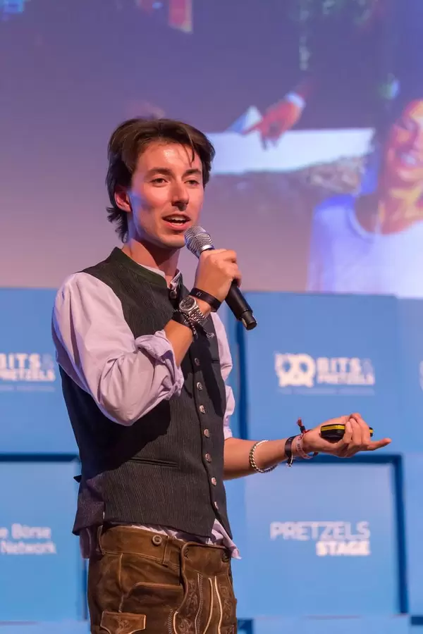 Christopher Obereder  - Forbes auf dem Bits & Pretzels 2018