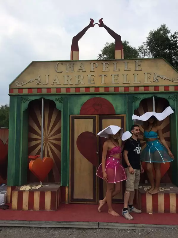 Church of love Chapelle Jarretelle - Tomorrowland music festival 2014
