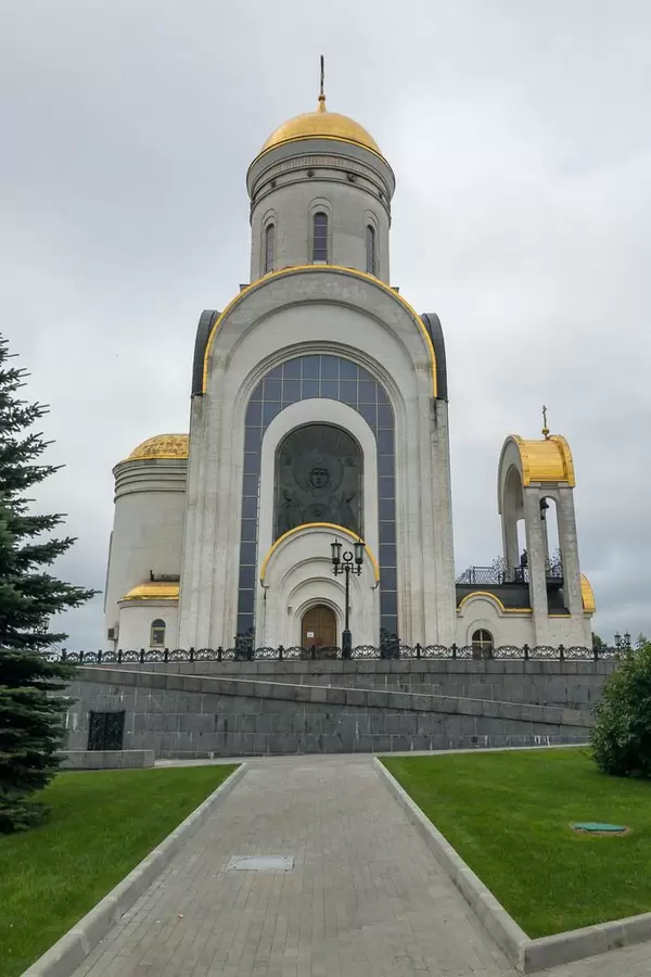 Church of St. George the Victorious on Poklonnaya Hill in Moscow