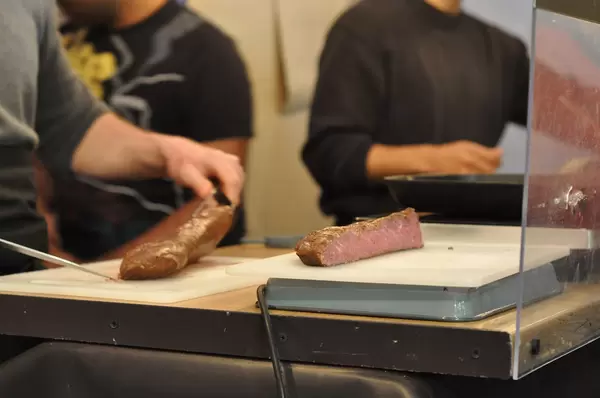 Cidre Steak auf Street Food Festival