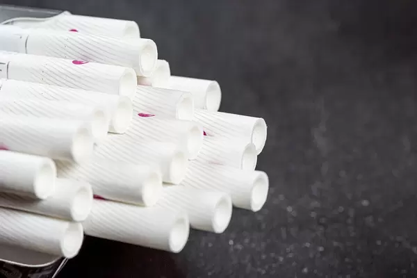 Cigarettes with filter closeup. The concept of harm to health