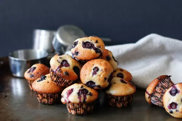 Classic Grandma Blaubeermuffins