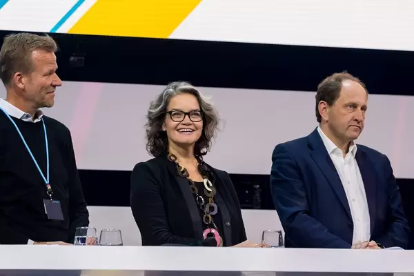 Claudia Nemat Member of the Board of Management, Technology and Innovation of Deutsche Telekom AG and Henrik Büning Co-Founder and CMO NEURO FLASH about Europes self-determined digital future