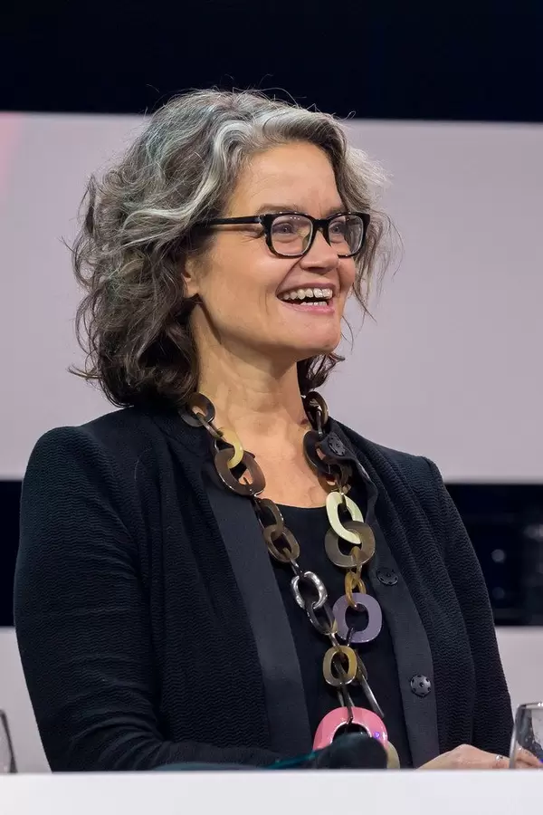 Claudia Nemat Vorstand Technologie & Innovation Deutsche Telekom AG auf der Bühne der Digital X in Köln 2019