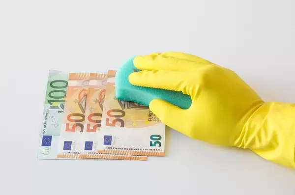 Cleaning money