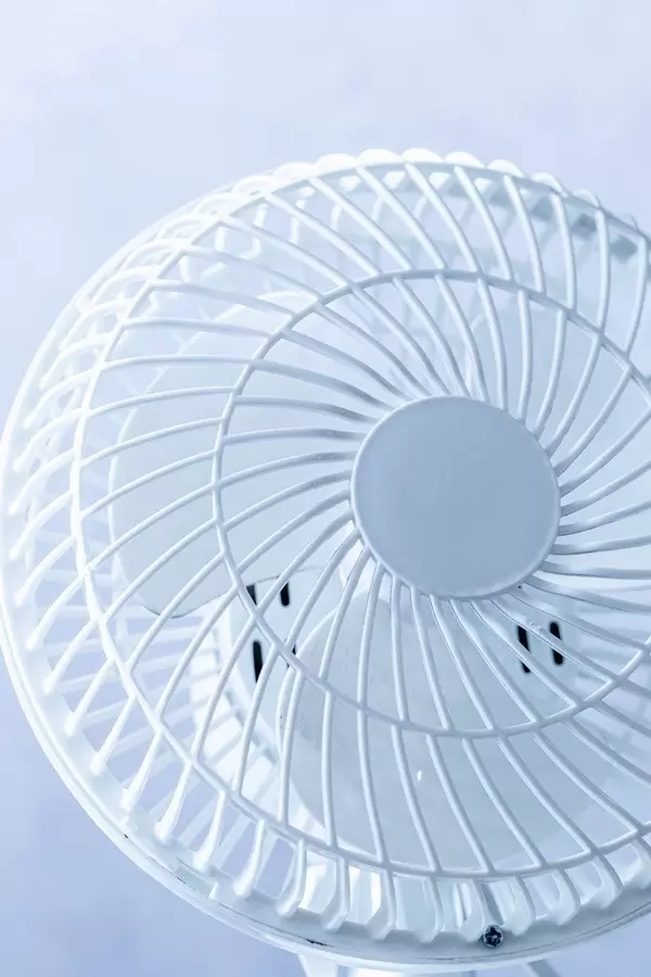 Close-up a electric ventilator (Flip 2019) (Flip 2019)