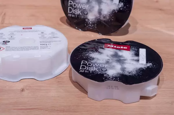 Close-up of a few Miele PowerDisks