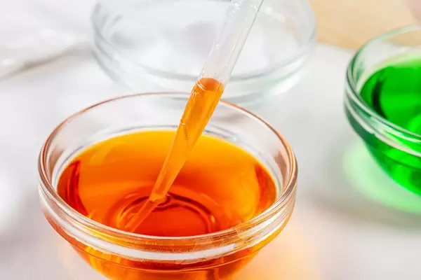 Close-up of a solution in a dropper (Flip 2020)