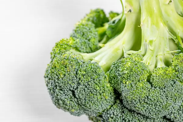 Close-up of broccoli inflorescence