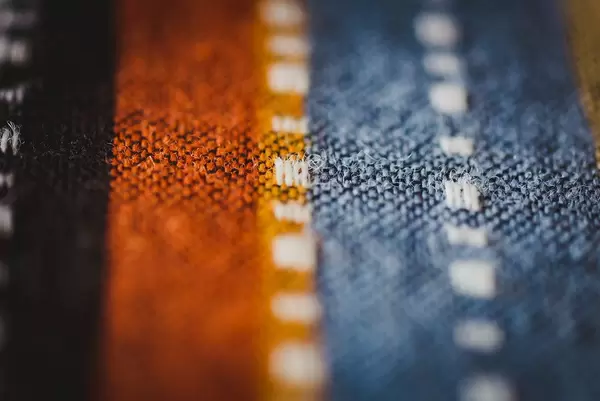 Close Up Of Colorful Handmade Textile (Flip 2019)