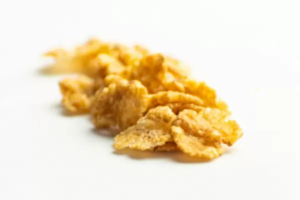 Close up of corn flakes
