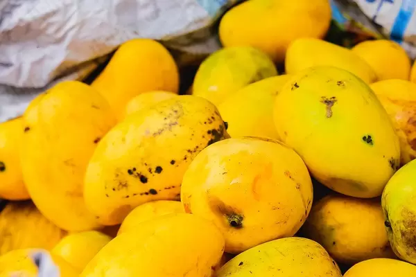 Close up of fresh mangoes (Flip 2019)