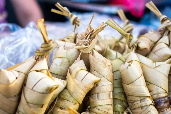 Close up of Ibos street food