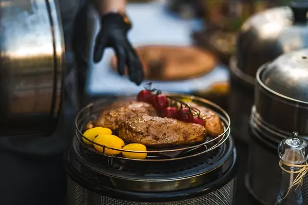 Close Up Of Marinated Chicken Fillet