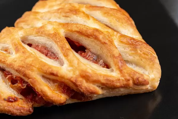 Closeup of Patry with Pizza Stuffing (Flip 2019)