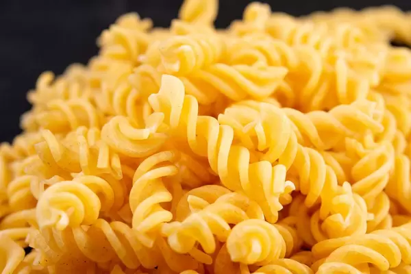Closeup on Raw Pasta