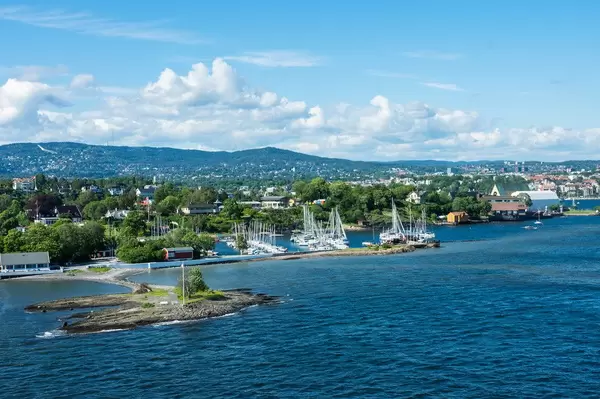 Coastline in Oslo, Norway