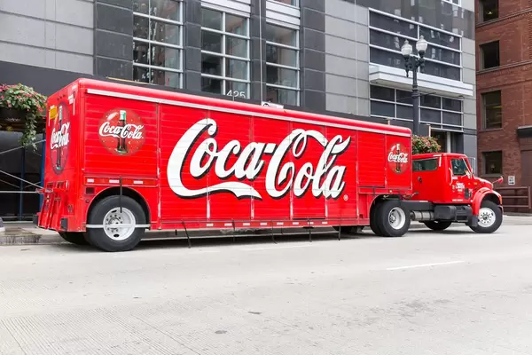 Coca Cola LKW in Chicago