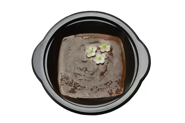 Cocoa pudding with chia seeds