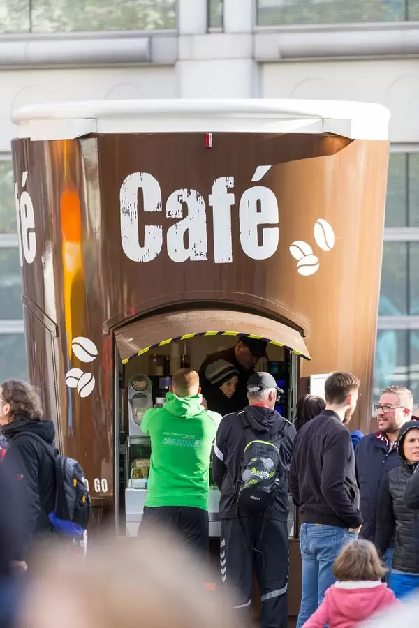 Coffee to go - Frankfurt Marathon 2017