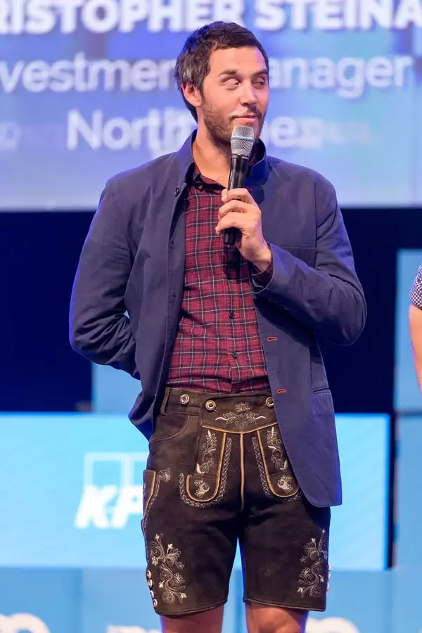 Colin Hanna beim Bits & Pretzels Finale 2018