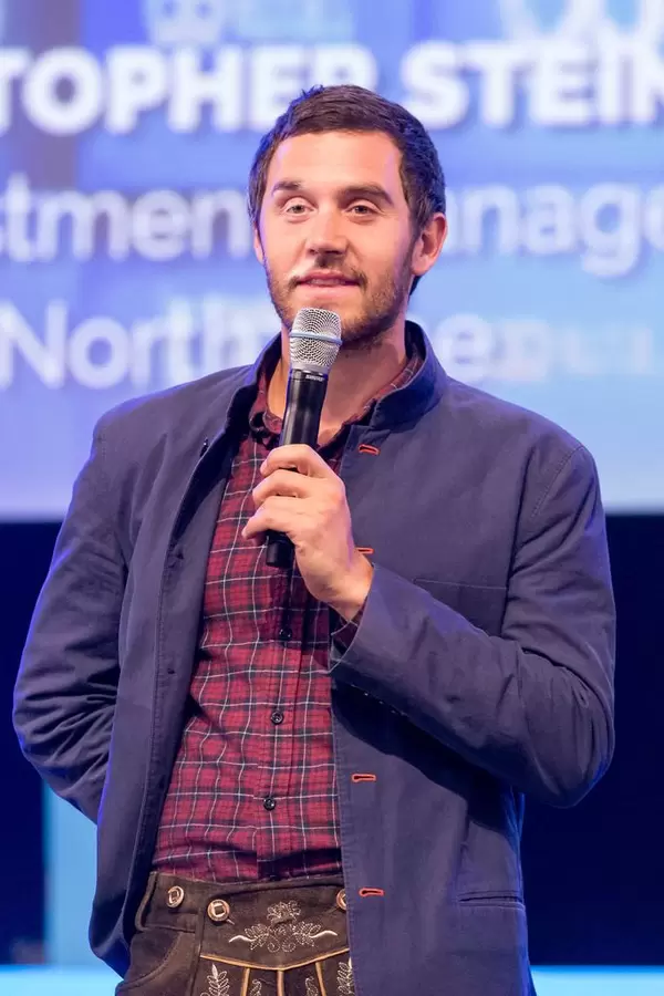 Colin Hanna eienr der Juroren beim Bits & Pretzels 2018