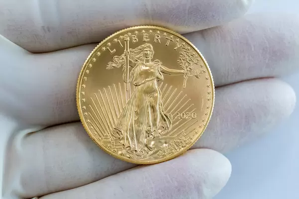 Collector's item: Lady Liberty featured on the American Eagle 2020 gold coin edition