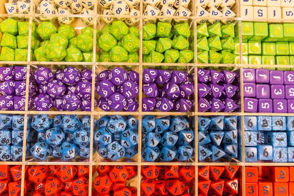 Colorful Dices in different formats