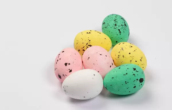 Colorful easter eggs