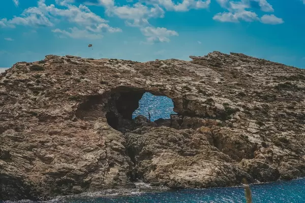 Comino Island Rock