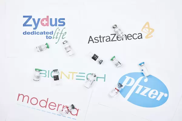 Competition in vaccine development between Pfizer, BioNTech, Moderna, AstraZeneca and Zydus Cadila companies
