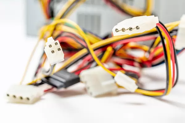 Computer wires for power supply unit