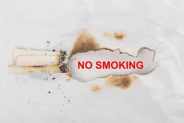Conceptual background no smoking