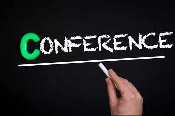 Conference text on blackboard